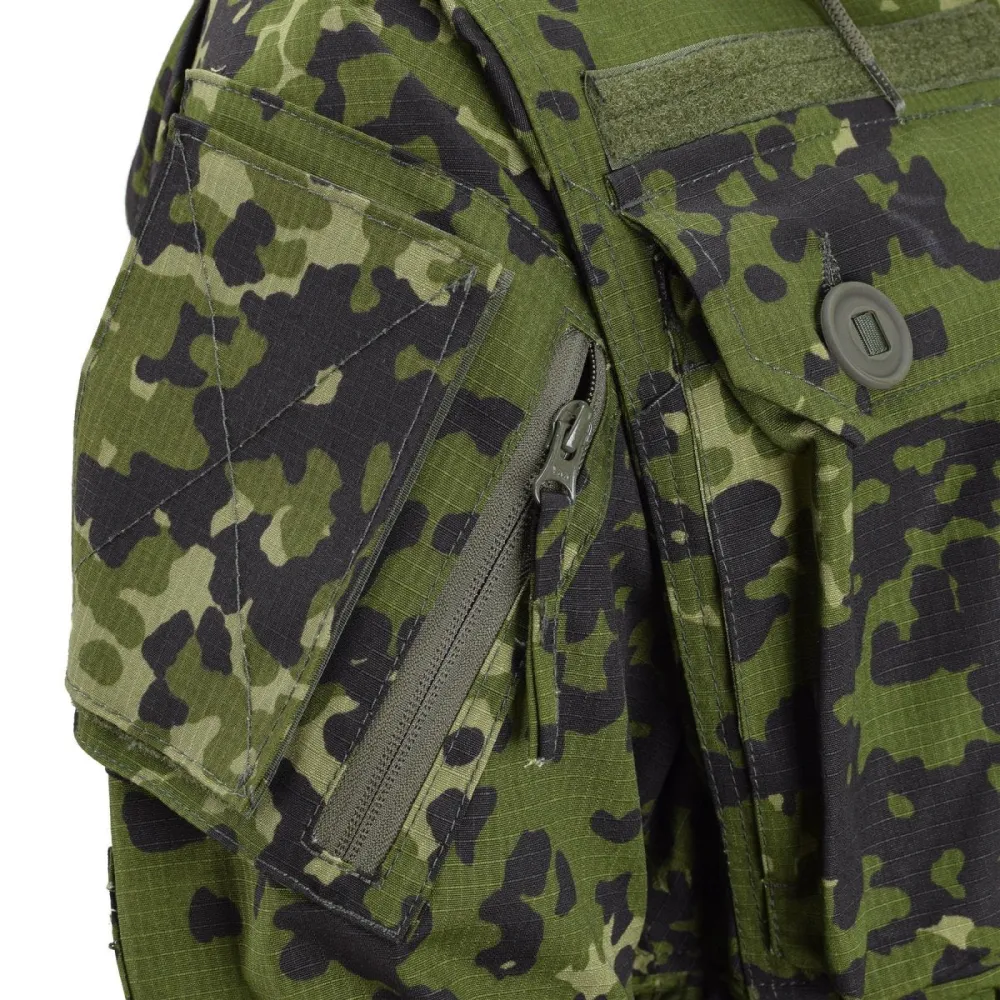 Coffre de rangement Veste de style militaire danoise de marque TACGEAR, ripstop, camouflage commando M84
