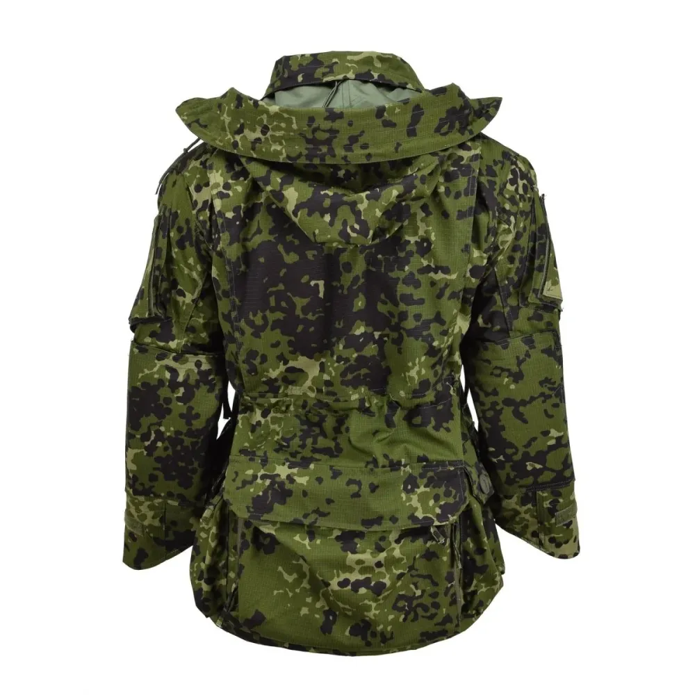 Coffre de rangement Veste de style militaire danoise de marque TACGEAR, ripstop, camouflage commando M84