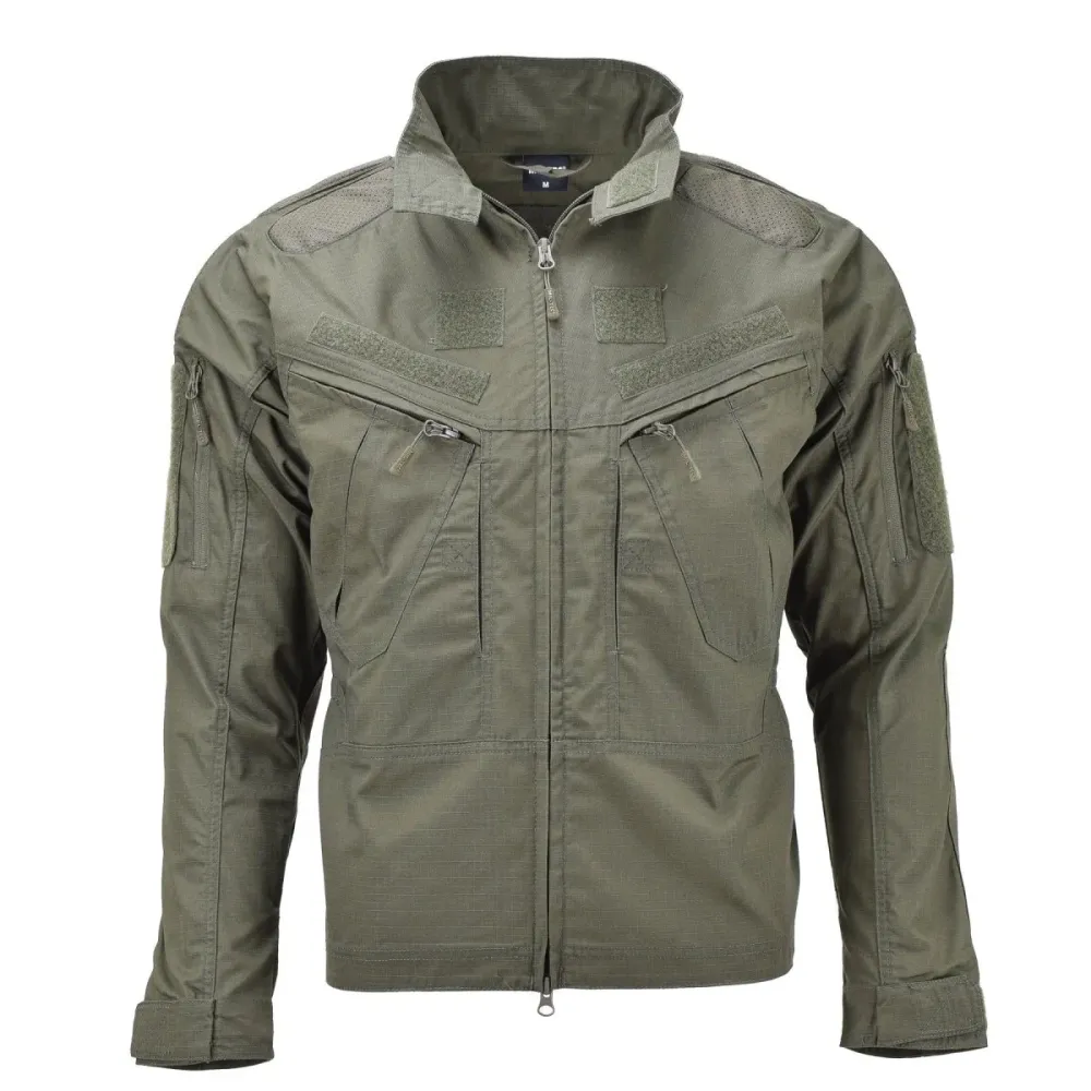Protection thermique Veste chimère de style militaire de marque Mil-Tec en ripstop vert olive uniforme de combat