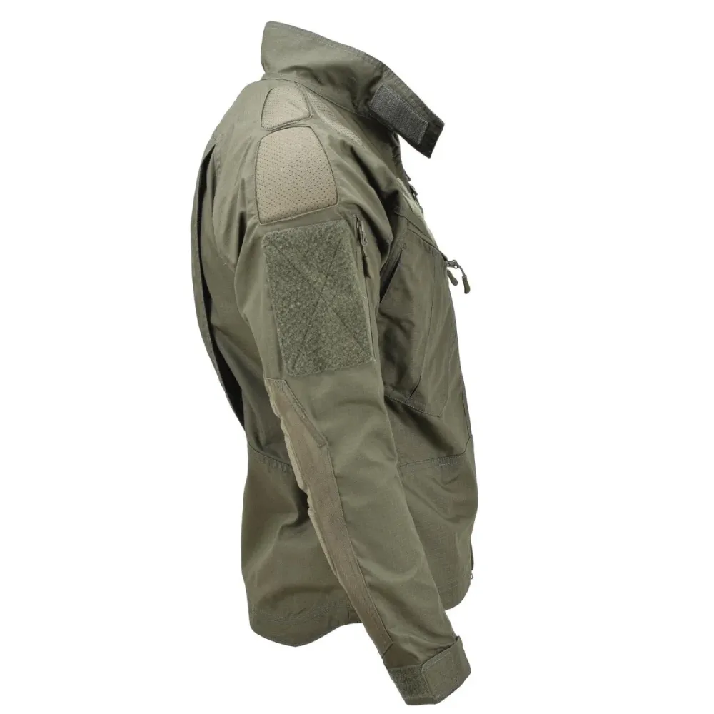 Protection thermique Veste chimère de style militaire de marque Mil-Tec en ripstop vert olive uniforme de combat