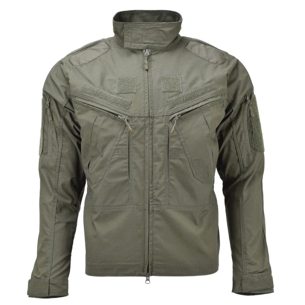 Veste chimère de style militaire de marque Mil-Tec en ripstop vert olive uniforme de combat pour Motoneige