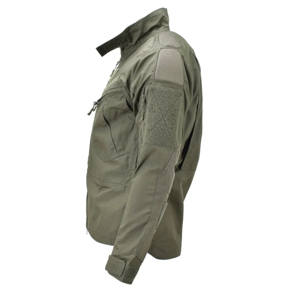 Veste chimère de style militaire de marque Mil-Tec en ripstop vert olive uniforme de combat pour Motoneige
