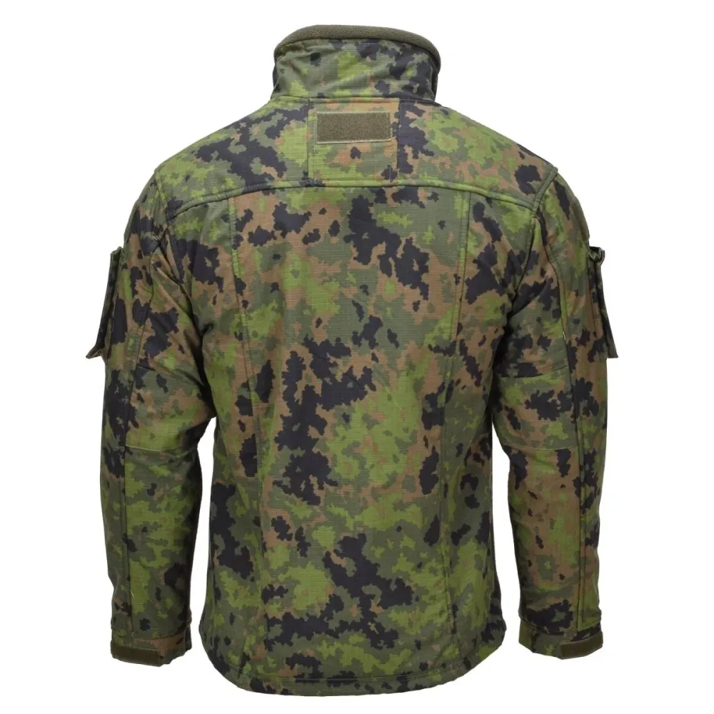 Veste tactique MFH Zips YKK Ripstop Vents Manches réglables M05 Camouflage finlandais pour Motoneige
